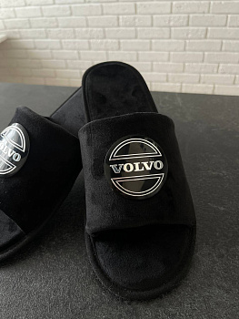 Тапочки Коробка + велюровый мешок включено VOLVO в магазине Фонтан Обуви