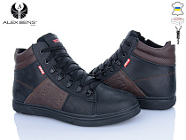 Ботинки Alex Bens 15 L-M чор-коричневий в магазине Фонтан Обуви