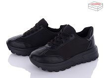 Кроссовки Ailaifa 2382 all black в магазине Фонтан Обуви