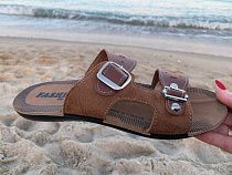 Шлепанцы Malibu MFashion 2 PR camel в магазине Фонтан Обуви