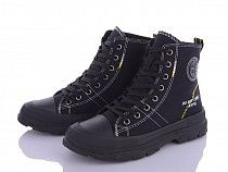 Ботинки Violeta 177-22 black в магазине Фонтан Обуви