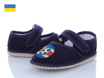 Туфли No Brand Смайл т.Синий футбол мальчик в магазине Фонтан Обуви