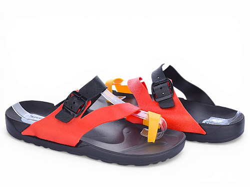 Шлепанцы Super Gear A01-2468 red в магазине Фонтан Обуви