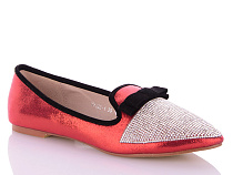 Балетки Miss Ilonna XY122-1 red в магазине Фонтан Обуви
