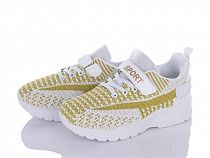 Кроссовки Fzd LA013-6 white-gold в магазине Фонтан Обуви