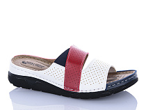 Шлепанцы Sali One 203-43 червоний в магазине Фонтан Обуви