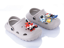 Кроксы Calorie 6505-6 сірий в магазине Фонтан Обуви