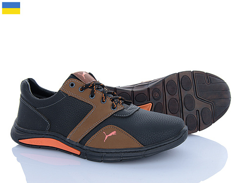 Кроссовки Kindzer Yulius 90-2 чорний в магазине Фонтан Обуви