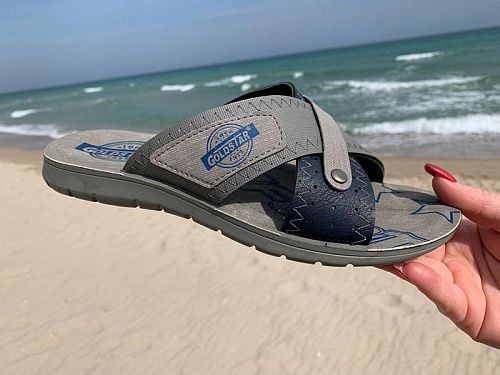 Шлепанцы Demur MG6134 grey в магазине Фонтан Обуви