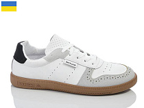 Кроссовки Demur AB720-2 білий-чорн в магазине Фонтан Обуви