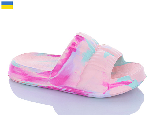 Шлепанцы Inblu L7 папуга-пудра в магазине Фонтан Обуви