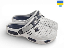 Кроксы Rai Shoes CM118 білий в магазине Фонтан Обуви