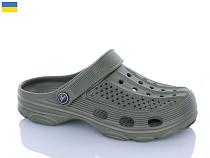 Кроксы Inblu 202 хакі в магазине Фонтан Обуви