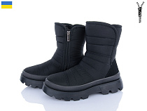 Дутики Roks 5404 чорний в магазине Фонтан Обуви