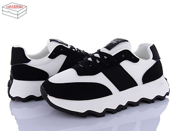 Кроссовки Взуття+ RF1645 black-white в магазине Фонтан Обуви
