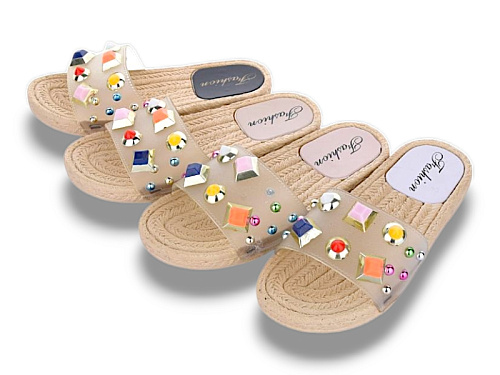 Шлепанцы Lion-Lu 2956-6 mix в магазине Фонтан Обуви