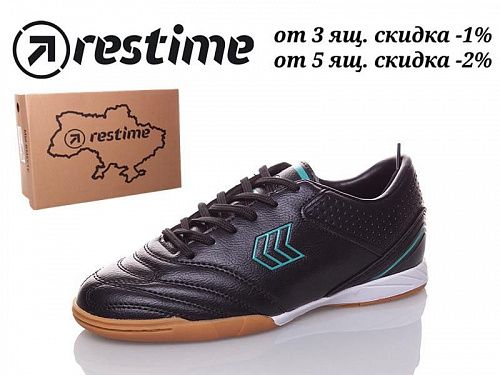 Кеды Restime DWB19703 black-cyan в магазине Фонтан Обуви