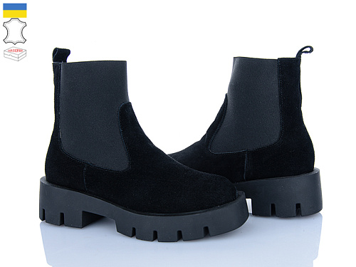 Ботинки Viscala 27917VL чорний в магазине Фонтан Обуви