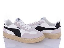 Кроссовки Violeta 182-14 white-black в магазине Фонтан Обуви