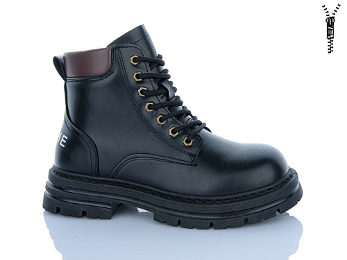 Ботинки Super Gear 0025-036 black в магазине Фонтан Обуви