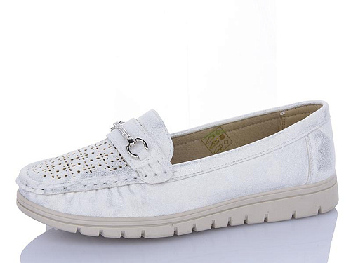 Туфли X&L JSD007 white в магазине Фонтан Обуви
