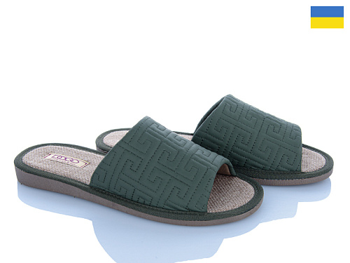 Тапочки Golden Lion TS02 зелений в магазине Фонтан Обуви