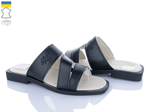 Шлепанцы Sindikat 68 чорний в магазине Фонтан Обуви