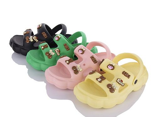 Босоножки No Brand W873 mix в магазине Фонтан Обуви