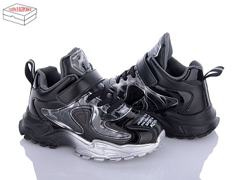 Кроссовки Viktoria N2032 black-white в магазине Фонтан Обуви
