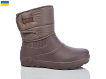 Сапоги Slipers 543 коричневий в магазине Фонтан Обуви