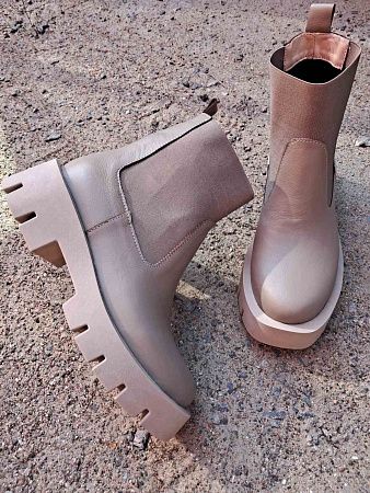 Ботинки Viscala 27917 беж деми в магазине Фонтан Обуви