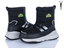Дутики Clibee-Shosho 2535 all black в магазине Фонтан Обуви