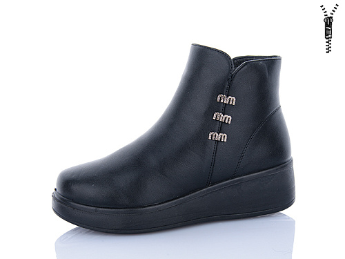 Ботинки Aba G17-1 black в магазине Фонтан Обуви