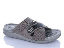 Шлепанцы Oskar 01-15 сірий в магазине Фонтан Обуви