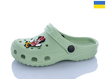 Кроксы Sanlin2 H3 олива джибітси в асортіменті в магазине Фонтан Обуви