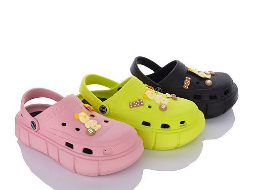 Кроксы Elmob W852B mix в магазине Фонтан Обуви