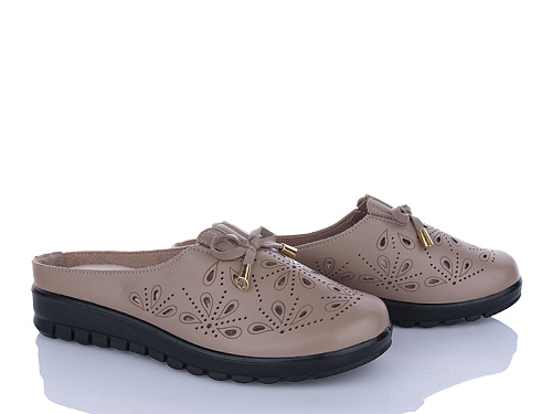 Шлепанцы Baolikang 001-2 powder в магазине Фонтан Обуви