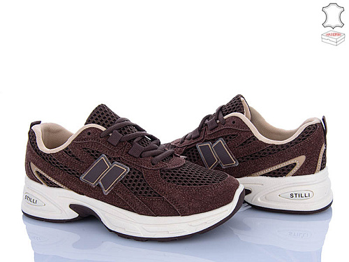 Кроссовки Stilli Group N380-19 шкіра в магазине Фонтан Обуви