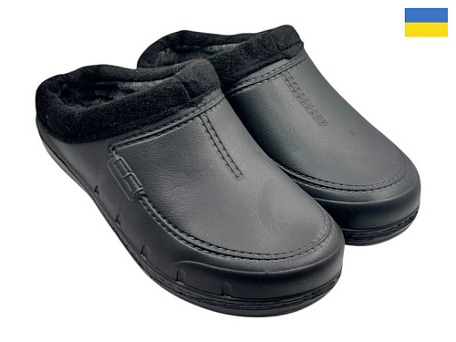 Сабо Rai Shoes 757 чорний в магазине Фонтан Обуви