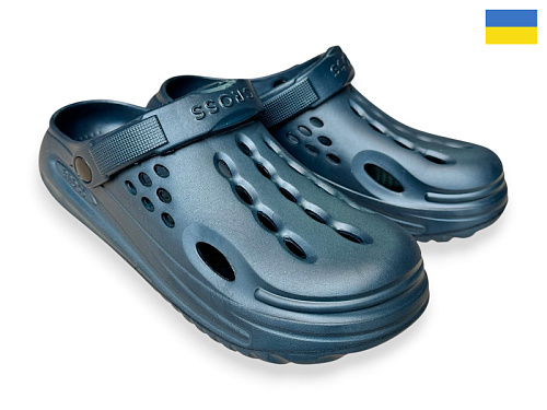 Кроксы Rai Shoes 026 синій в магазине Фонтан Обуви