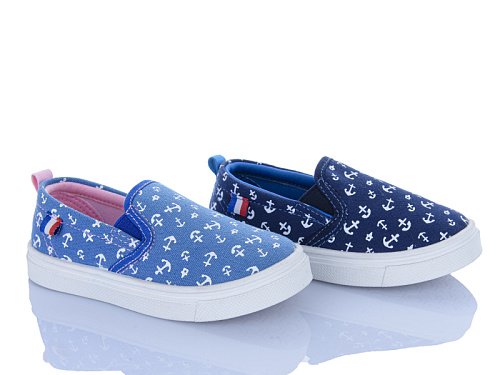 Слипоны Jibukang SG1281 mix в магазине Фонтан Обуви