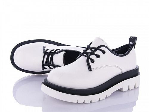 Туфли Aelida N14 white в магазине Фонтан Обуви