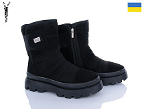 LVOVBAZA2 Progress 5401-1 хутро чорний в магазине Фонтан Обуви