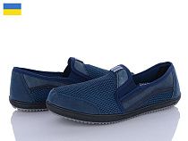 Слипоны Paolla T12 синій в магазине Фонтан Обуви