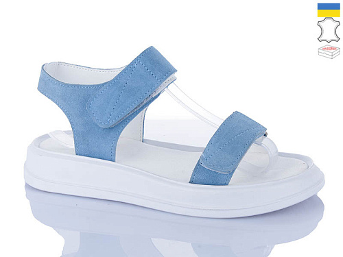 Босоножки Sali 1720 блакитний з. в магазине Фонтан Обуви