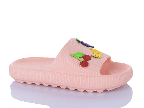 Шлепанцы Stt 7 персиковий (30-35) в магазине Фонтан Обуви