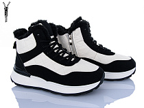 Ботинки Baolikang 8711 beige-black в магазине Фонтан Обуви