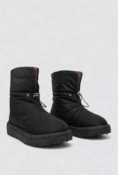 Ботинки Seven Group Shoes M300 чорний-коричневий в магазине Фонтан Обуви