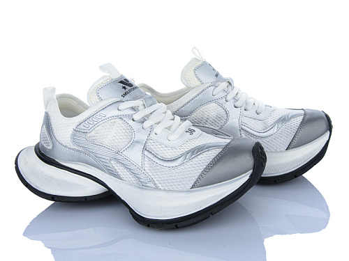 Кроссовки Clibee AA86061 white-grey в магазине Фонтан Обуви
