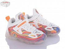 Кроссовки Fulexiong 2033 white-red в магазине Фонтан Обуви